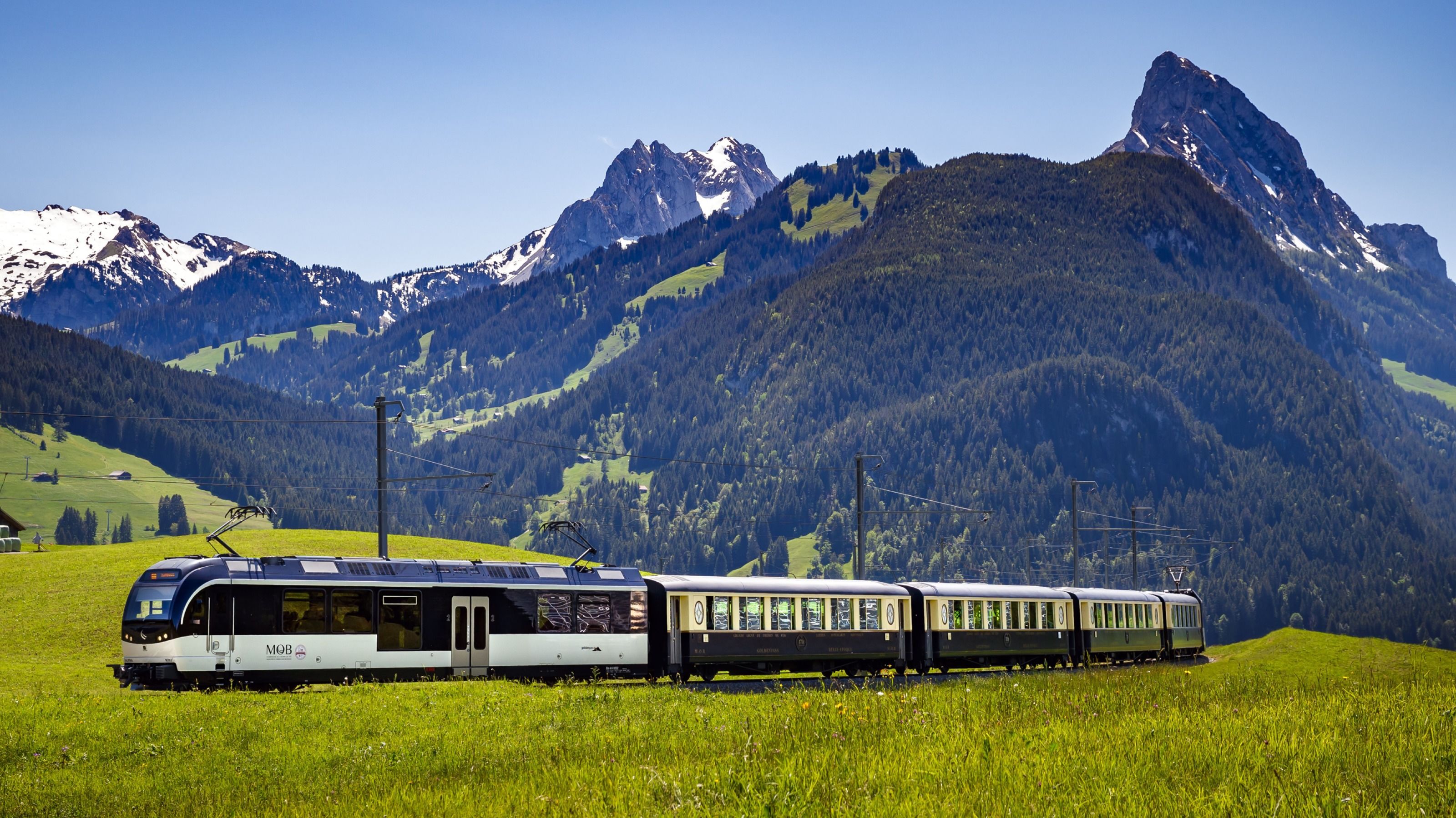 黃金列車MOB全景路線GoldenPass Panoramic | 瑞士國家旅遊局